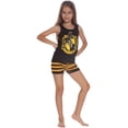 thumbnail image 1 of HARRY POTTER Hufflepuff House Crest Cotton Tank Short Pajama 2pc Set, Hufflepuff, 14, 1 of 2