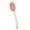 Pink, variant on Homerr Long Handle Bath Brush Silicone Body Scrubber with Handle Silicone Body Scrubber Exfoliator with Handle Gentle Back Bath Brush Deep Cleansing Bath Brush Promote Circulation Shower