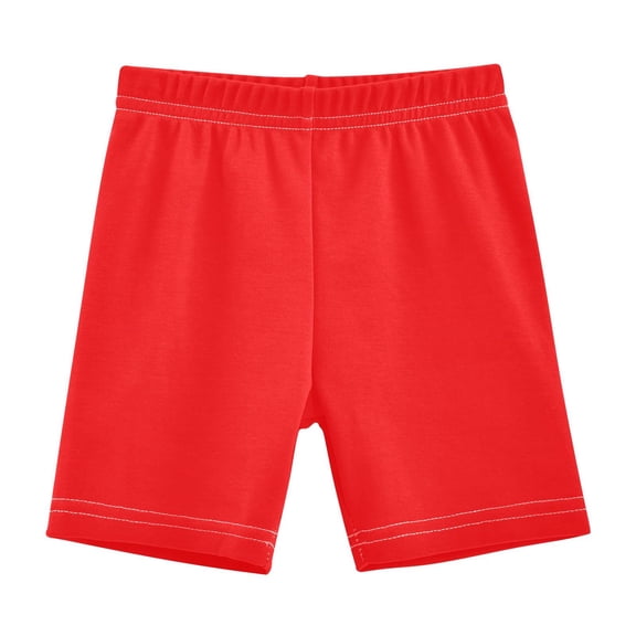 joogoo Red Girls Lined Shorts Bike Dance Bottoms 6T