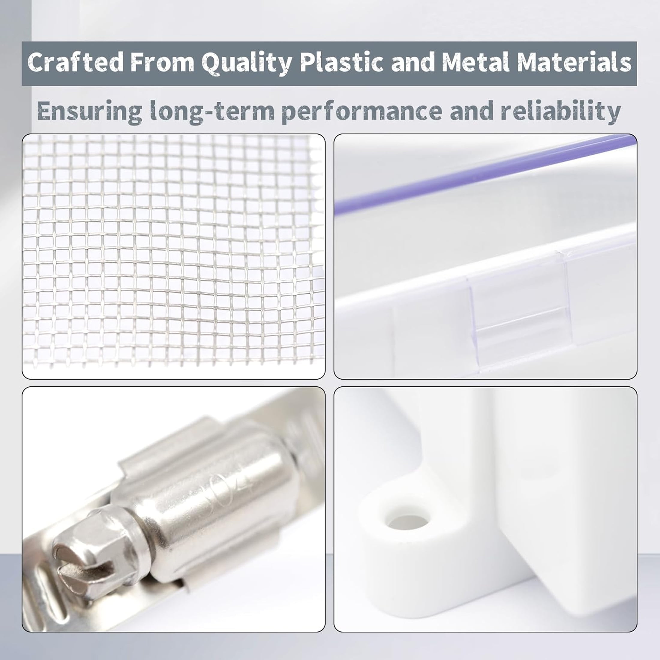 B4B Bang 4 Buck Dryer Duct Lint Trap PCLT4WZW Easy Clean - Secondary Dryer Lint Trap - 1-Pack White