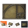 thumbnail image 2 of MOVTOTOP Golden Ratio Lapel Pin Brooch Rectangle Geometry Math Badge for Teachers Math Enthusiasts and Stem Lovers, 2 of 7