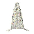 thumbnail image 7 of Honeii Cute Cow Print Poncho Cape, Cloak Coat, Snuggly Hooded Wearable Blanket, Hooded Cape For Teenagers,Halloween Costumes-Large, 7 of 7