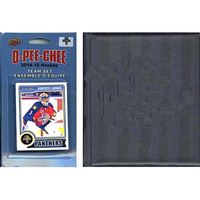 CandICollectables 14FLPANTHERSTS NHL Florida Panthers 2014 O-Pee-Chee Team Set & A Storage Album