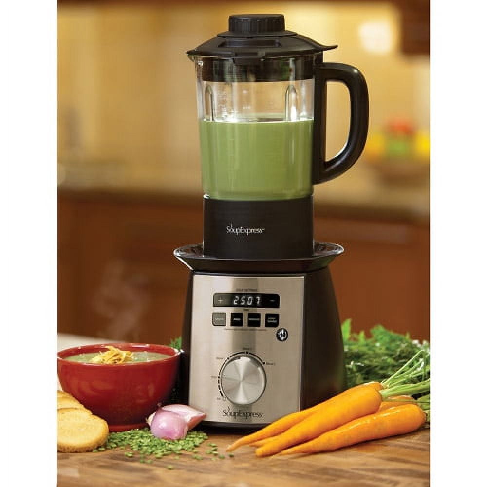 SoupExpress 3 Speed Black Stainless Steel Blender