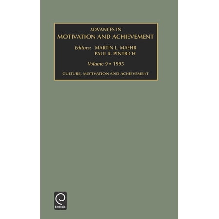 Advances in Motivation and Achievement Advances in Motivation and Achievement Book 9 (Hardcover)