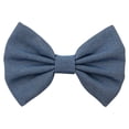 thumbnail image 2 of 10pcs 5'' Big Denim Hair Bows With Clips Printing Hair Bow Clips, 2 of 4