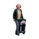 thumbnail image 4 of Figura de personas a escala 1/64, decoración de jardín de hadas realista coleccionable. ancianas, 4 of 9