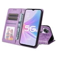 thumbnail image 2 of Funda tipo cartera GANGXUN para OPPO A78 5G , diseño girasol, cuero PU, soporte, cierre magnético, tarjetero, 2 of 5