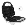 thumbnail image 2 of 6 Mini Corn Dog Maker, Efficient Sturdy And Durable ,Waffle Corn Dog Maker, Abs Waffle Hot Dog Maker For Cafes, Snack Bars, 2 of 8