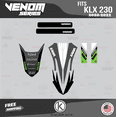 thumbnail image 2 of Kalair GFX Graphics Kit for Kawasaki KLX230R (2020-2024) Venom Series, 2 of 5