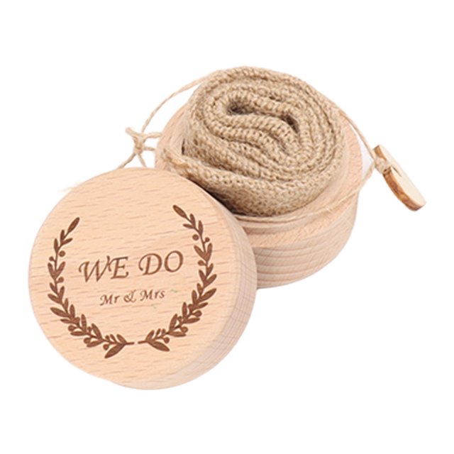 Ring Box,Wooden Ring Box Fashion Wooden Ring Case Wedding Ring Box Top-Notch Performance