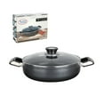 thumbnail image 2 of Alpine Cuisine 8 Quart Aluminum Non-Stick Pot with Tempered Glass Lid, 2 of 5