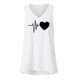 thumbnail image 5 of Camisetas sin mangas de verano para mujer con cuello en V y estampado de cola de milano sin mangas Pompotops lopia996009, 5 of 5