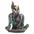 thumbnail image 2 of DOLITY Ceramic Backflow Incense Burner Waterfall for Desktop Office Meditation Green, 2 of 9