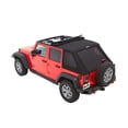 thumbnail image 2 of Bestop Inc. 56823-35 Bes56823-35 07-15 Wrangler Unlimited(No Doors Incl) Tinted Windows Trektop Nx Soft Top-Black Diamond, 2 of 3