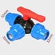 thumbnail image 3 of Válvula de plástico para tubería de agua tipo T, conector rápido para tubería de agua de PE, válvula de bola de 3 vías, 3 of 5