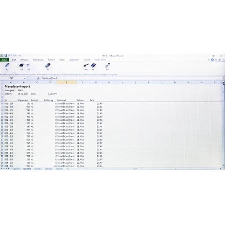 Kern AFI-1.0 Software Excel Plug