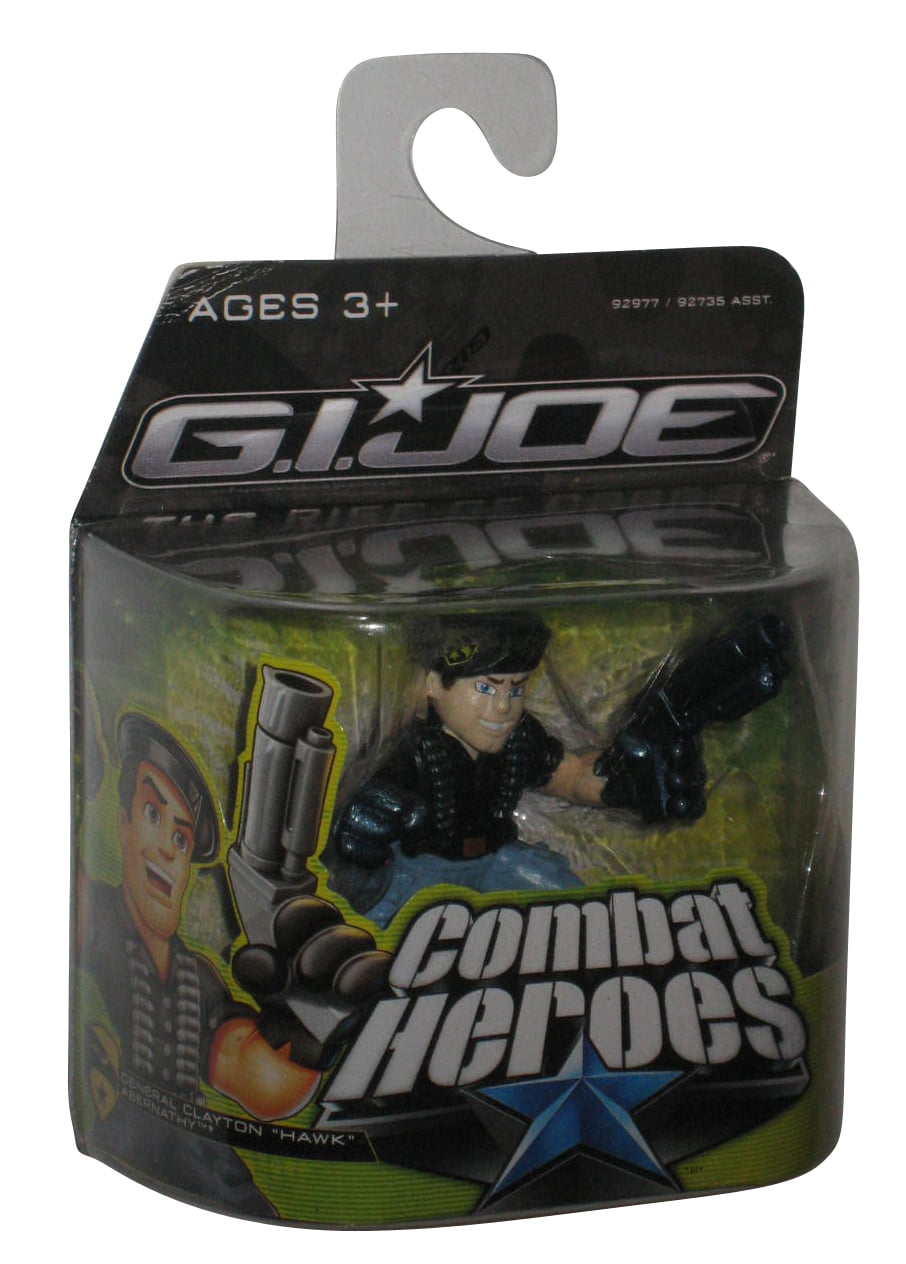 Gi Joe Rise Of Cobra Combat Heroes General Clayton Hawk Abernathy Figure Walmart Com Walmart Com