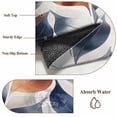 thumbnail image 6 of 6'x9' Area Rugs, Navy Blue Burnt Orange Indoor Outdoor Area Rug for Living Room Bedroom, Abstract Palm Leaf Botanical Washable Bathroom Rugs Kitchen Floor Carpet Mats Home Decor Aesthetic, 6 of 8