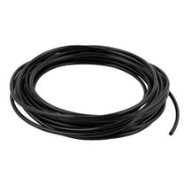 Unique Bargains 4mm x 2.5mm Pneumatic Air Compressor Tubing TPU Hose Tube Pipe 6m Black