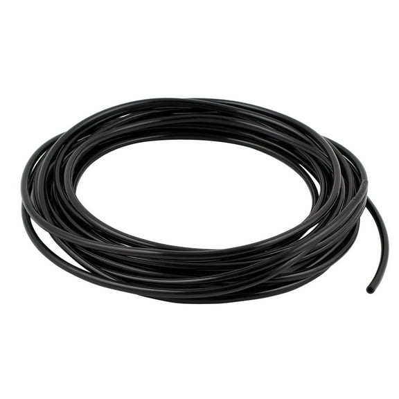 Unique Bargains 4mm x 2.5mm Pneumatic Air Compressor Tubing TPU Hose Tube Pipe 6m Black