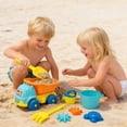 thumbnail image 1 of YWIYIUD 1 Set Reusable Beach Toy Set with Sand Bucket Shovel and Cute Model for Beach Backyard Park Pool and Outdoor Activities Practical Beach Interactive Toys for Parent and Teens, 1 of 7