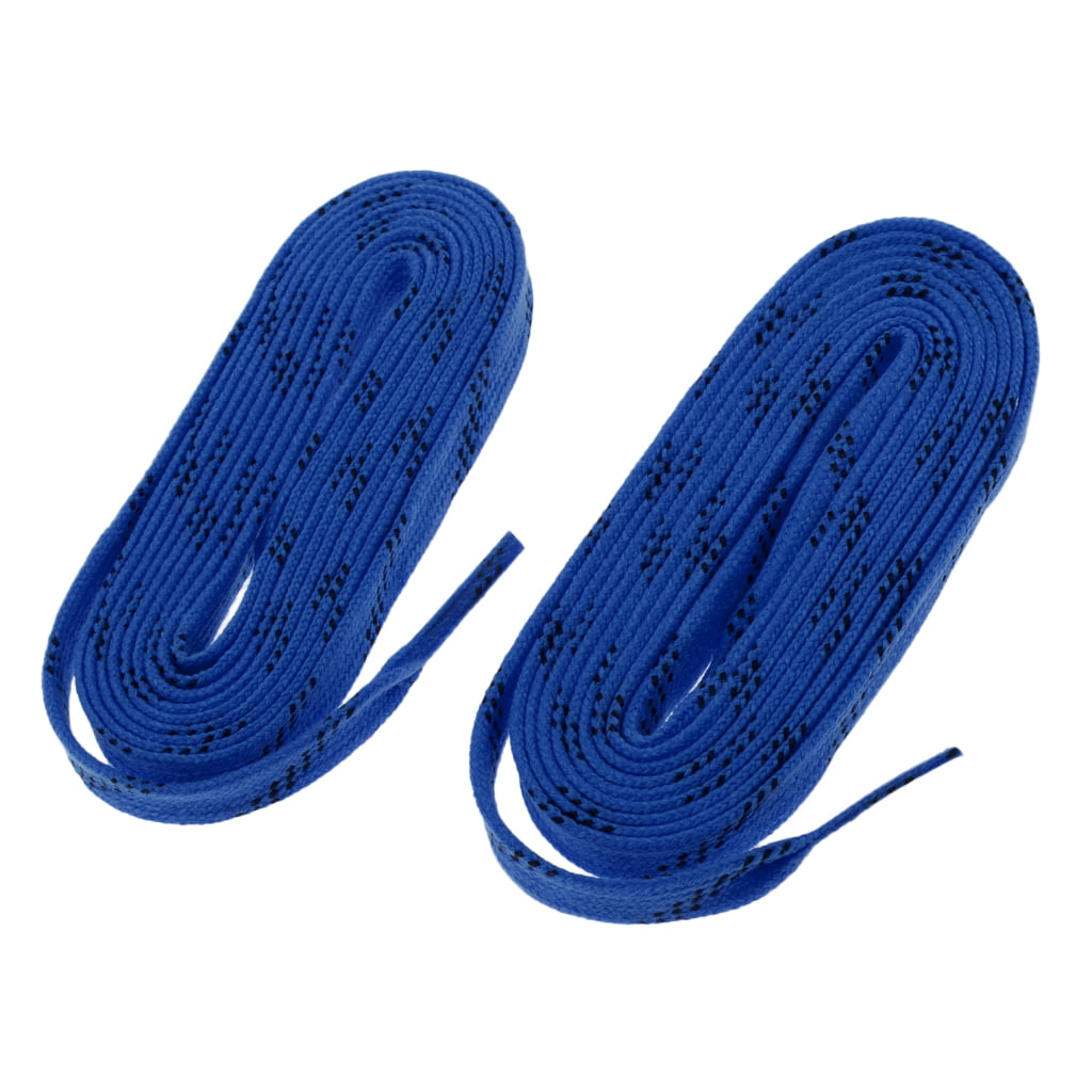 Blue Ice Skate Choice of Color & Size Shoe Laces for Kids & Adults 108 inch Roller Skate Hockey Skate Laces Shoelaces Replacement 
