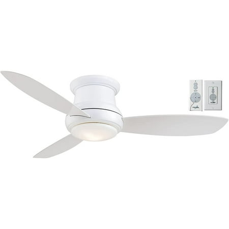 

Minka-Aire Concept™ II - LED 52 Ceiling Fan with 3 blades - White w/ Extra Wall Control - F519L-WH-W
