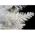 thumbnail image 2 of 9.5' Pre-Lit White Sparkle Spruce Artificial Christmas Tree - Clear Lights, 2 of 2