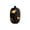 Black Woven Bat Cutout Pumpkin, variant on Terracotta-Effect Bat Cutout Pumpkin, Modern Farmhouse Resin Pumpkin Lantern, Bat Cutout Pumpkin Light Statue for Halloween Front Porch