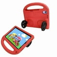 thumbnail image 3 of Dteck Kids Case for New iPad Mini 6 Case 2021 8.3 inch, With Handle Stand Pencil Holder iPad Mini 6 EVA Kid-Proof Rugged Shockproof for Boy Girl Kids (Red), 3 of 4