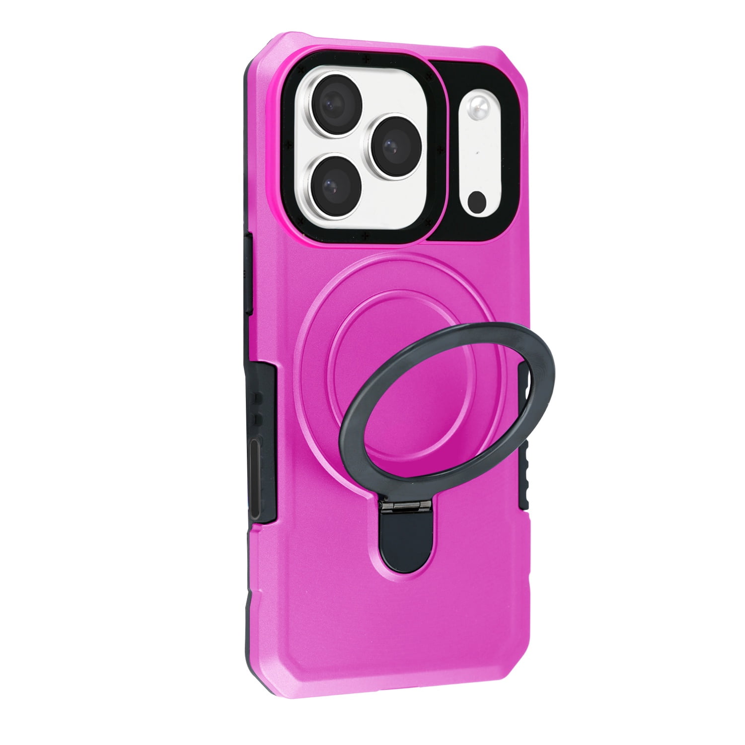 Heavy Duty Hard PC Protective Case for iPhone 17 Pro Max - Pink