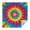 Colorful Rainbow Tie, variant on Colorful Rainbow Tie Dye Spiral Pattern Square Tablecloth,Waterproof Square Table Cover,Wipeable Spillproof Washable Table Cover for Home Kitchen Party Decor 42"X42"(107x107cm)