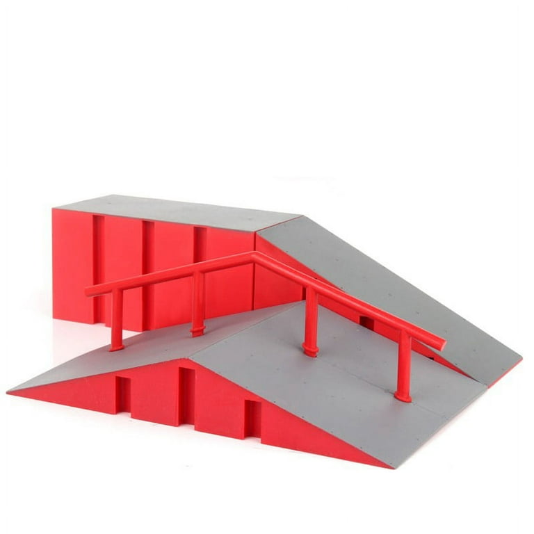 Aodebiao Finger Skateboard Ramp Kit with Tools-Portable