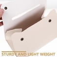 thumbnail image 3 of SKISUNO Facial Paper Holder Paper Towel Holder Beige Napkin Storage 1Set, 3 of 6