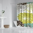 thumbnail image 2 of 72x72 Inches Vintage Bohemian Shower Curtain Tribal Pattern Polyester Bohemian Bathroom Decor, 2 of 5