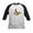 Black/White, variant on CafePress - Squirrel Red Boot Baseball Jersey - Kids Cotton Baseball Jersey, 3/4 Sleeve Shirt