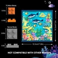 thumbnail image 3 of Micro Brick Ocean World Building Set, 3D Wall Art Home office Decoration, Creative Building Craft Set, Ideas Gift Building Toy for Adults,Teens Ages 8+ Kids, 3 of 5