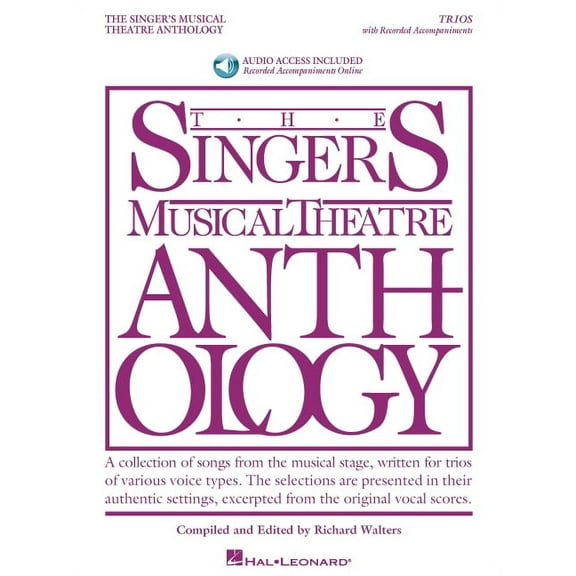 The Singer's Musical Theatre Anthology - Trios Book/Online Audio (Other)
