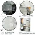 thumbnail image 3 of Designart "Adventure By The Waterfall Cliff III" Waterfall Floater Framed Wall Art Living Room, 3 of 5