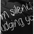 thumbnail image 5 of Silently Judging You Funny Humor Toddler Boy Girl T Shirt Infant Toddler Brisco Brands 12M, 5 of 6