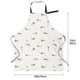 thumbnail image 5 of Uemuo Dachshund Dog Puppy Pattern Waterproof Apron Adjustable Dishwasher Apron- Apron for Women Men Heavy Duty Work Apron for Dishwashing Chemical Lab, 5 of 9