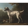 thumbnail image 2 of John Wootton 14x12 Gold Ornate Wood Frame and Double Matted Museum Art Print Titled - A Grey Spotted Hound (1738), 2 of 4