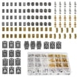 thumbnail image 1 of Anneaux de Perles de Dreadlocks de Cheveux, Dreadlocks de Cheveux Rétro Anneau Forme Multiple 119pcs pour Barbe, 1 of 8