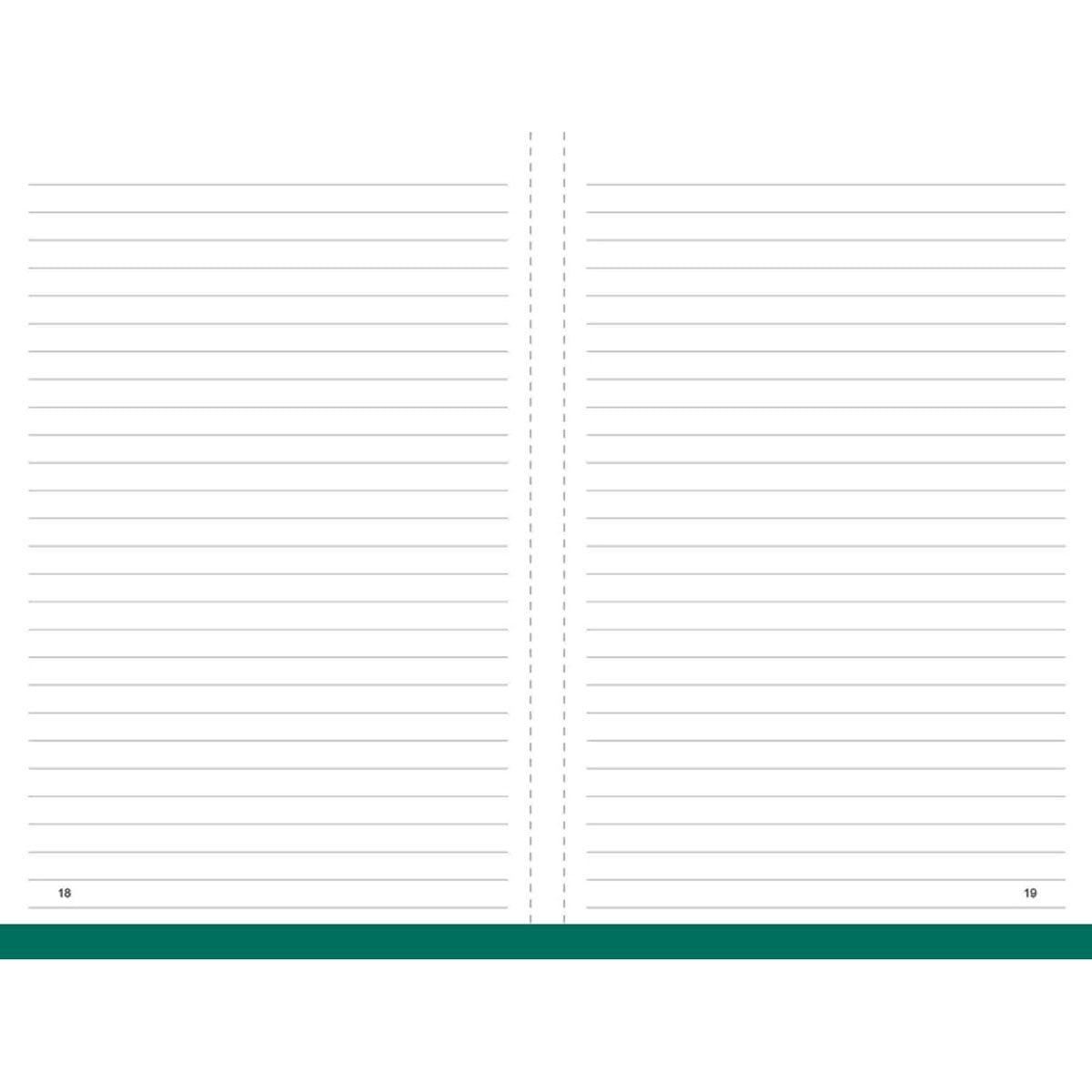 X17 1112 A6 Notebook Refills, Pack of 2, Lined
