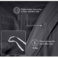 thumbnail image 6 of RUVANTI 100% Cotton Waffle Weave King Duvet Cover Set - Pre-Washed Soft Cozy Textured Bedding, 3-Piece, 8 Corner Ties, Breathable, Charcoal (Big Box), 6 of 8