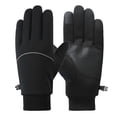 thumbnail image 2 of Tanhomme 2Pairs Running Gloves Winter Thermal Anti-Slip Gloves Fleece Gloves Men Women for Walking Cycling Driving Men's Winter Windproof Warm Water-proof Sports Ski Gloves, 2 of 5