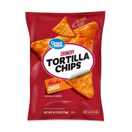 Great Value Spicy Nacho Tortilla Chips