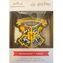 Hallmark 2021 Harry Potter Hogwarts Crest Christmas Ornament New with Box