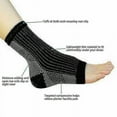 thumbnail image 3 of 2pair Sock Soother Socks Anti Fatigue Compression Foot Sleeve Support Brace Sock Hk, 3 of 5